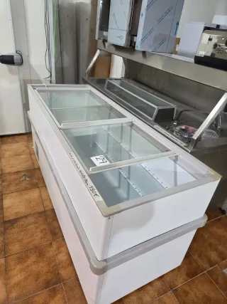 Congeladores expositores de cristal