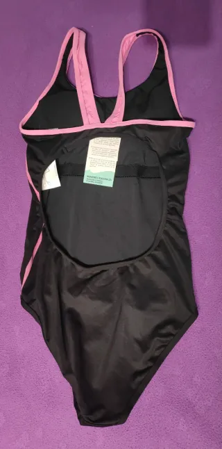 Bañador boomerang mujer negro y rosa sin estrenar