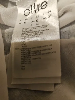 Blusa Oltre manica 3/4 fantasia floreale