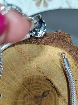 Pulsera Plata 925 Corazón FOREVER y Love