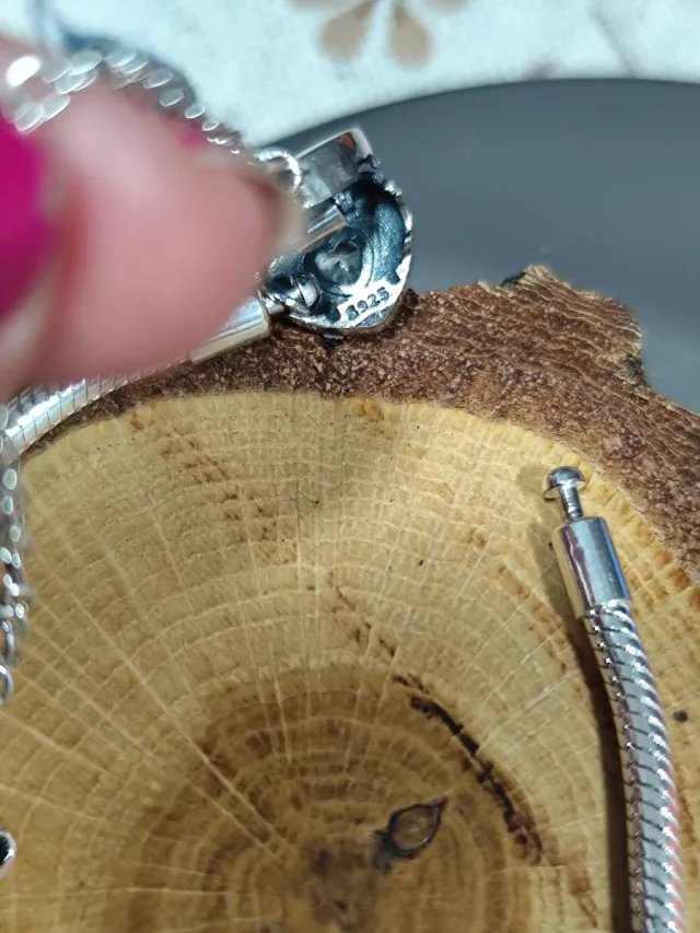 Pulsera Plata 925 Corazón FOREVER y Love