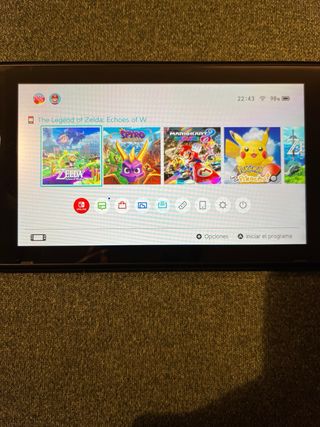 Nintendo Switch + Juegos + Maletín