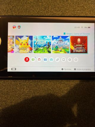 Nintendo Switch + Juegos + Maletín