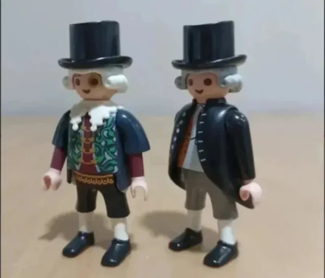 2 Figure Playmobil Stile Vittoriano