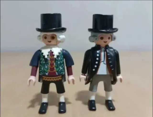 2 Figure Playmobil Stile Vittoriano
