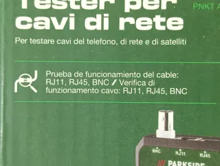 Comprobador Cables de red Parkside