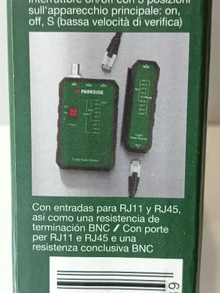 Comprobador Cables de red Parkside