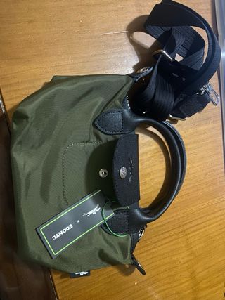 Longchamp Le Pliage Energy Bolso XS Verde