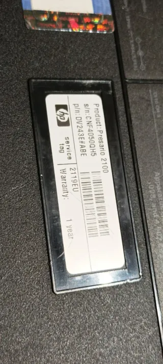 Compaq Presario 2100 Portátil