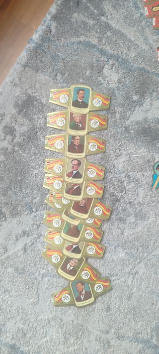 82 Vitolas de Puros Colección Años 70