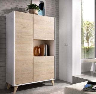 Mueble Aparador Alto 3 Puertas