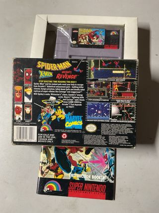 Spider-Man & X-Men: Arcade's Revenge SNES