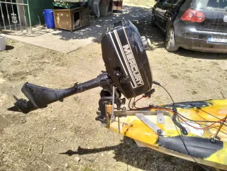 Kayak galaxi Alborán motor vela y remolque.