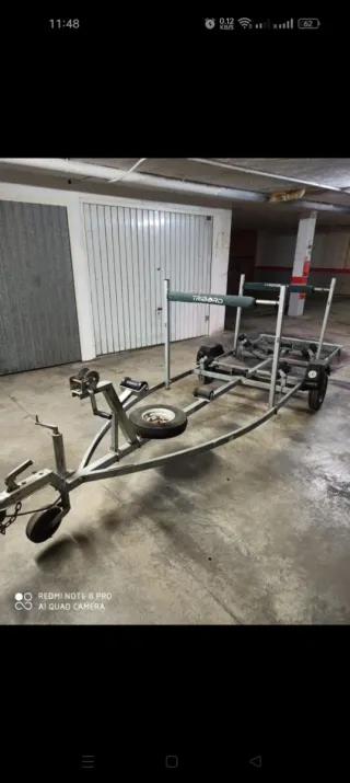 Kayak galaxi Alborán motor vela y remolque.