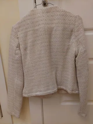 Chaqueta corta Morgan beige