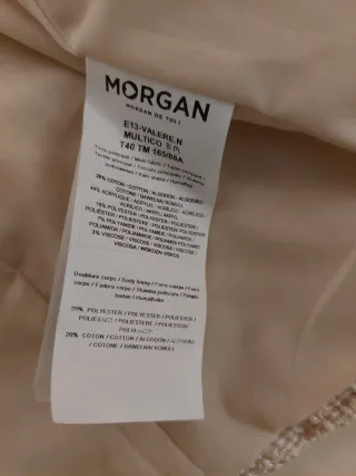 Chaqueta corta Morgan beige