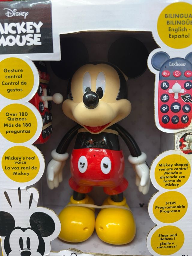 Mickey Mouse Bilingüe Interactivo Lexibook