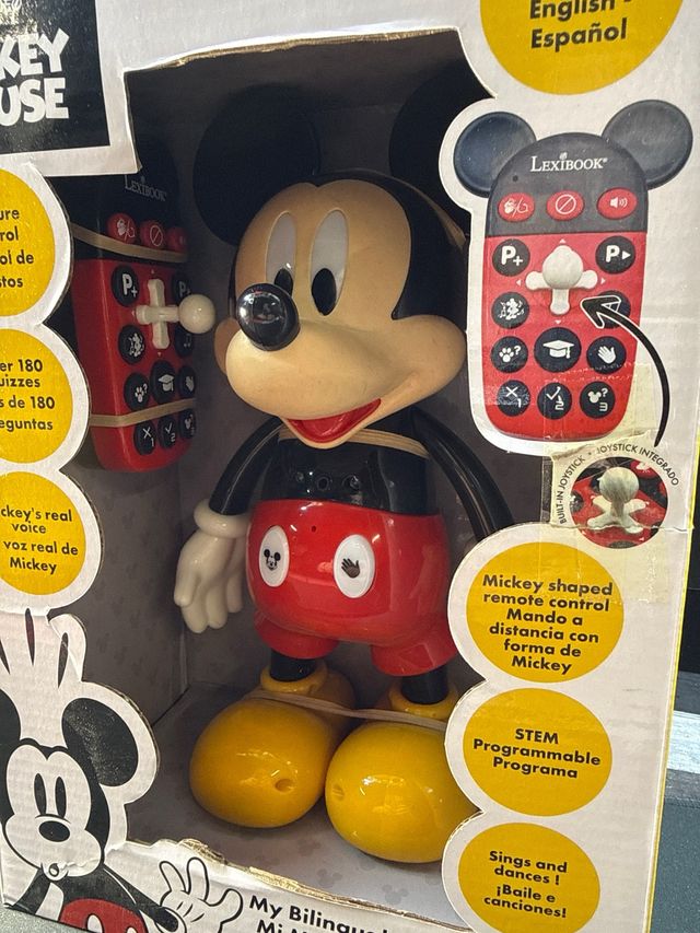 Mickey Mouse Bilingüe Interactivo Lexibook