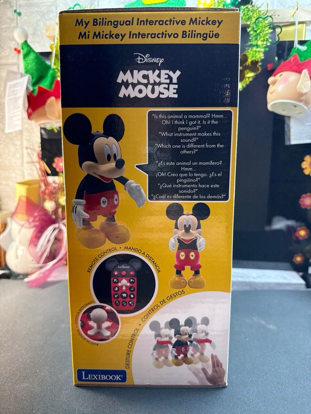Mickey Mouse Bilingüe Interactivo Lexibook