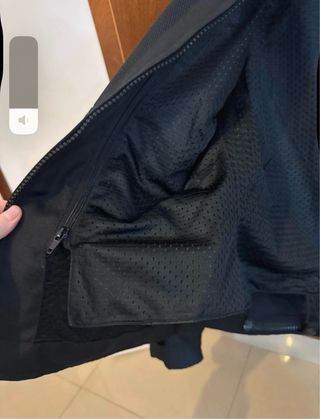 Chaqueta Moto Negra y Rosa Talla M