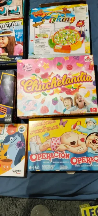 Lote de juegos de mesa