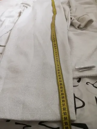 Completo tuta donna laminato bianco