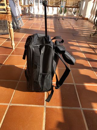 Mochila Trolley Gladiator Viaje Negra