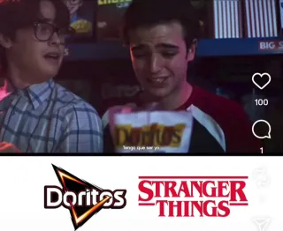 Camiseta Stranger Things anuncio de Doritos