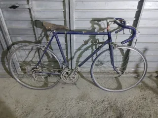 Bicicleta Clásica Azul