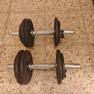 Manubri regolabili con dischi