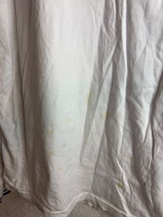 Polo blanco manga larga rayas