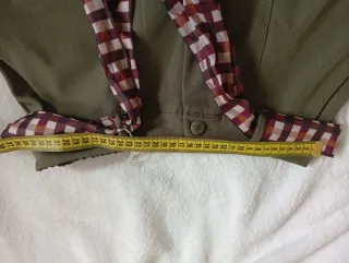 Pantaloni ballon verdi con cintura