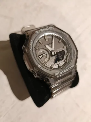 Original!! G-Shock GMA-S2100SK Reloj Gris/Plata