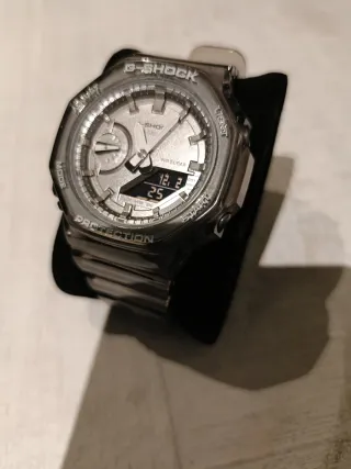 Original!! G-Shock GMA-S2100SK Reloj Gris/Plata