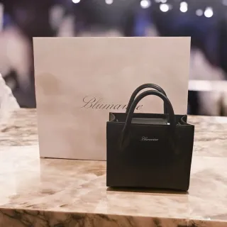 Mini borsa tote Blumarine nera nuova