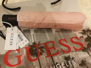 Paraguas Guess Rosa Sin Estrenar