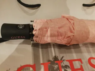 Paraguas Guess Rosa Sin Estrenar