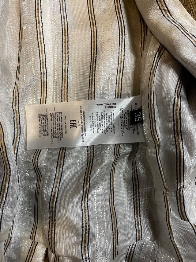 Giacca sartoriale Etro beige taglia 36