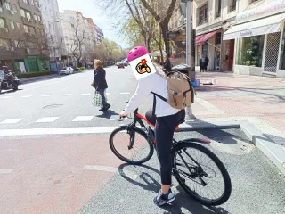 Bicicleta 26 con espejos y timbre