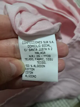 Blusa Cortefiel sin mangas talla 42