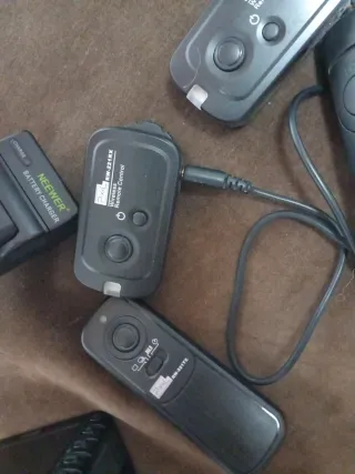 Cámara Nikon D3100 Negra + mochila +disparador+bat