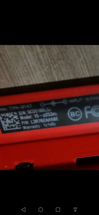 Ordenador portátil HP