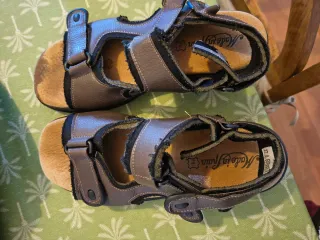 Sandalias de piel Made in Spain Talla 44