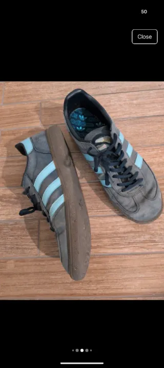 Adidas Spezial 44 EU Blue Grey
