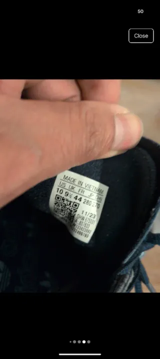 Adidas Spezial 44 EU Blue Grey