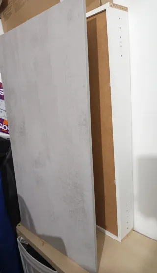 Mesa centro elevable madera y metal