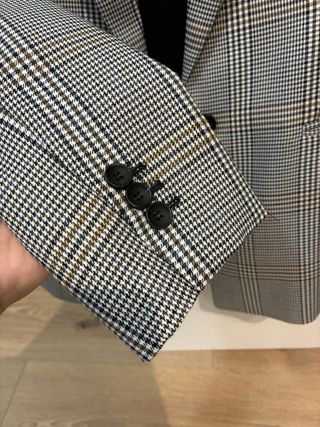 Americana cuadros Maje Talla 40