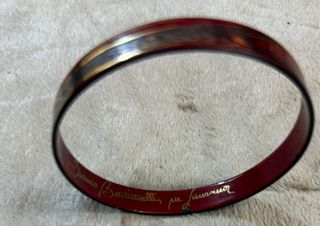 Pulsera Franco Martinelli Roja y Dorada