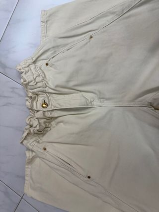 Pantalón Zara Baggy Beige