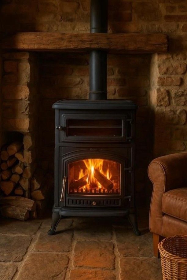 Estufa Leña Antares  Horno